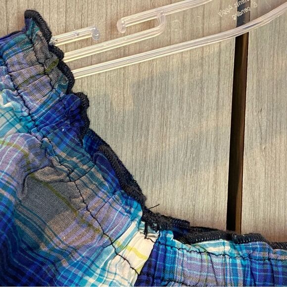 Thereabouts Blue Plaid Top Youth 2XL 20.5P NWT - Picture 3 of 9